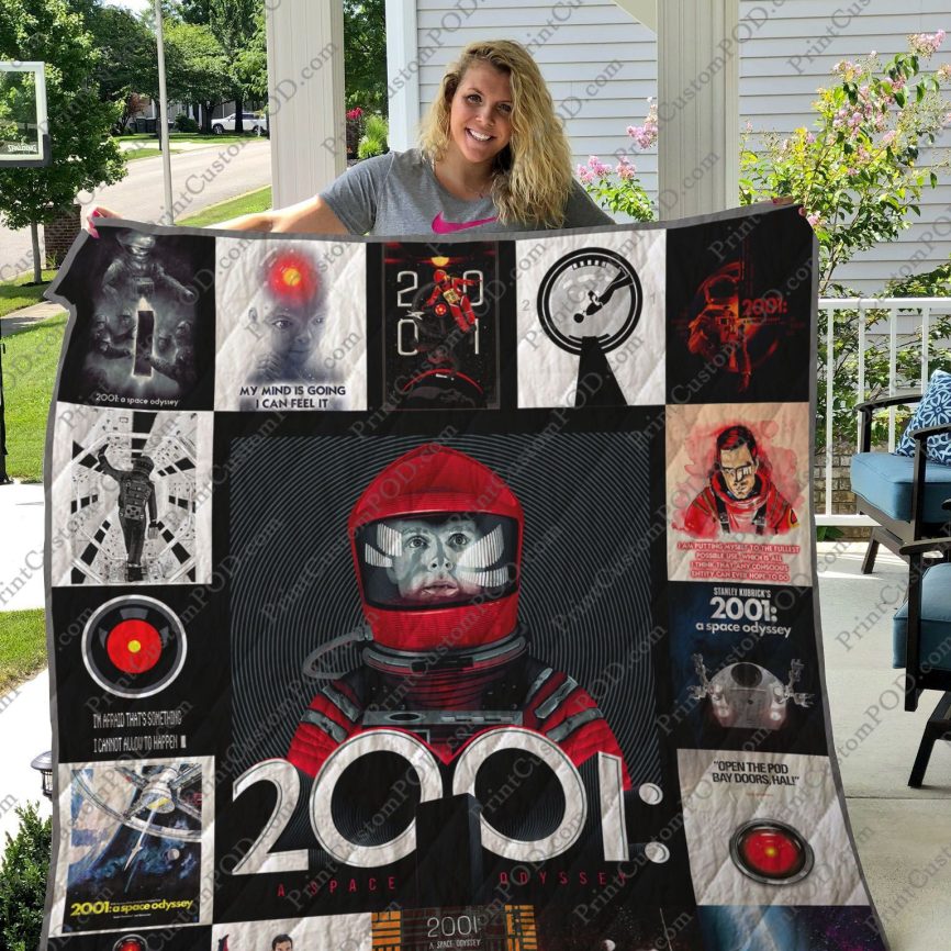 2001 A Space Odyssey Quilt Blanket For Fans