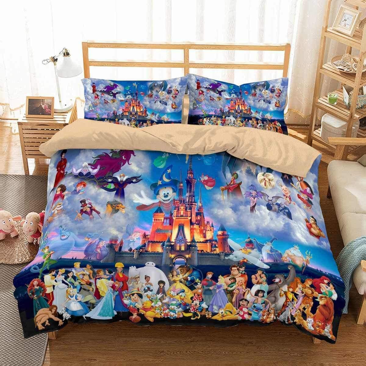 3d Customize Disney Bedding Set Duvet Cover Set Bedroom Set Bedlinen