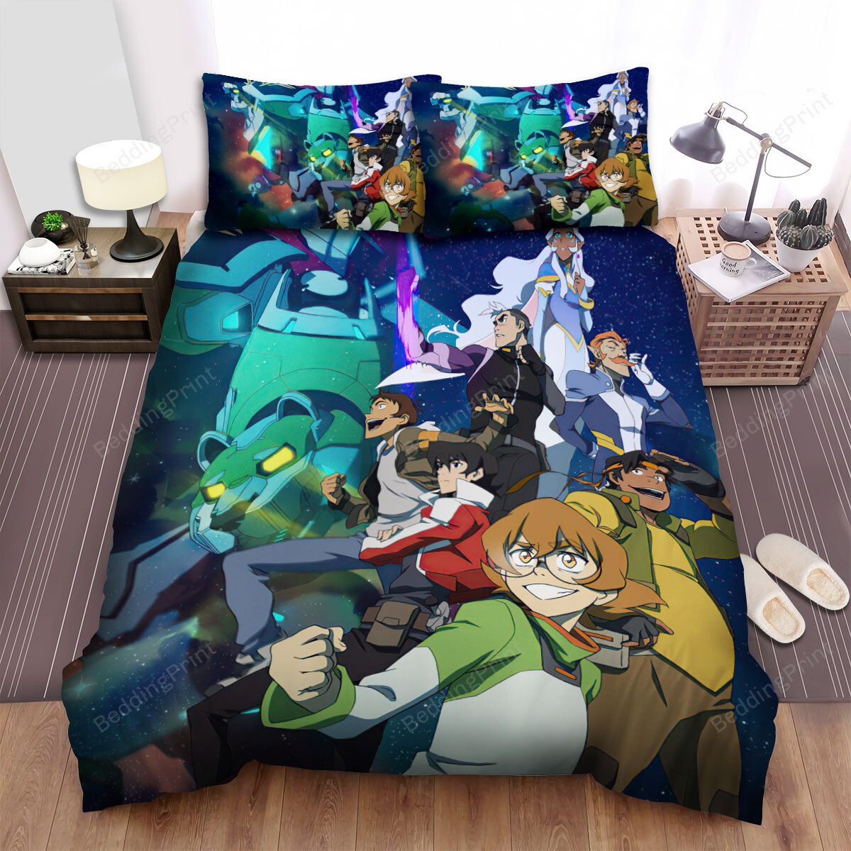 Voltron: Legendary Defender All Characters Bed Sheets Spread Duvet Cover Bedding Sets