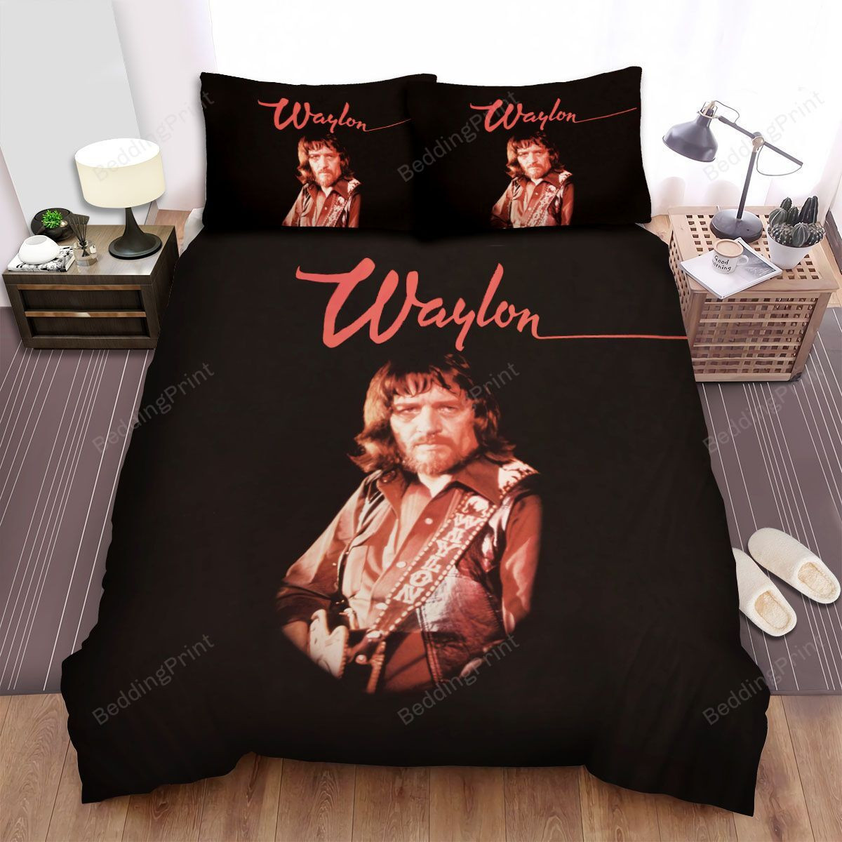 Waylon Jennings Bed Sheets Duvet Cover Bedding Sets