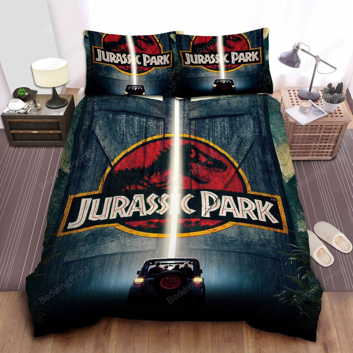 Welcome To Jurassic Park Bed Sheets Duvet Cover Bedding Sets